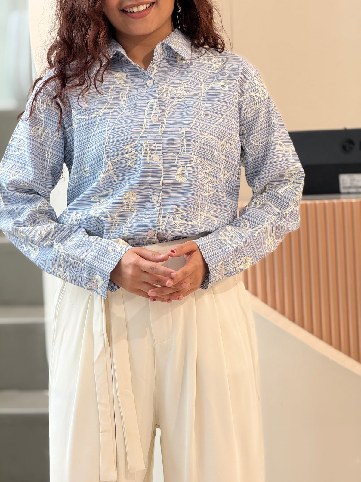 Embroidered shirt