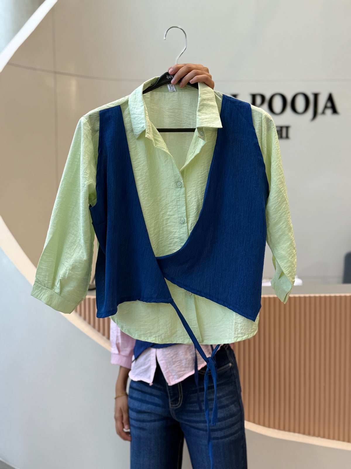 Cobalt Chic Layer shirt 