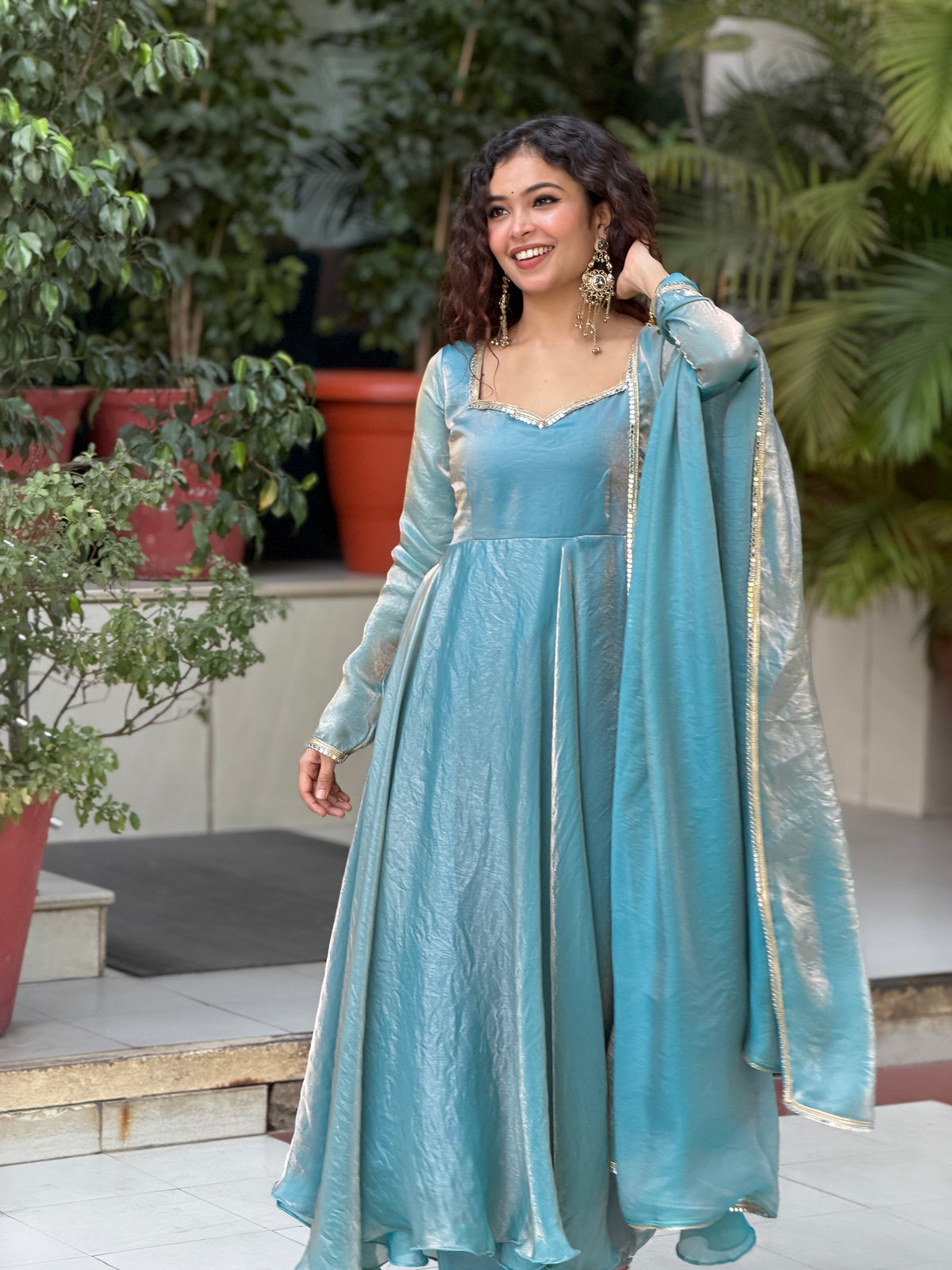 Anarkali suit set