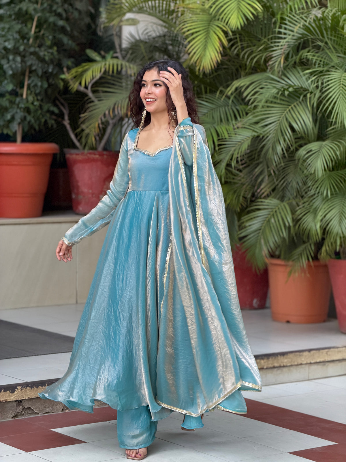 Anarkali suit set