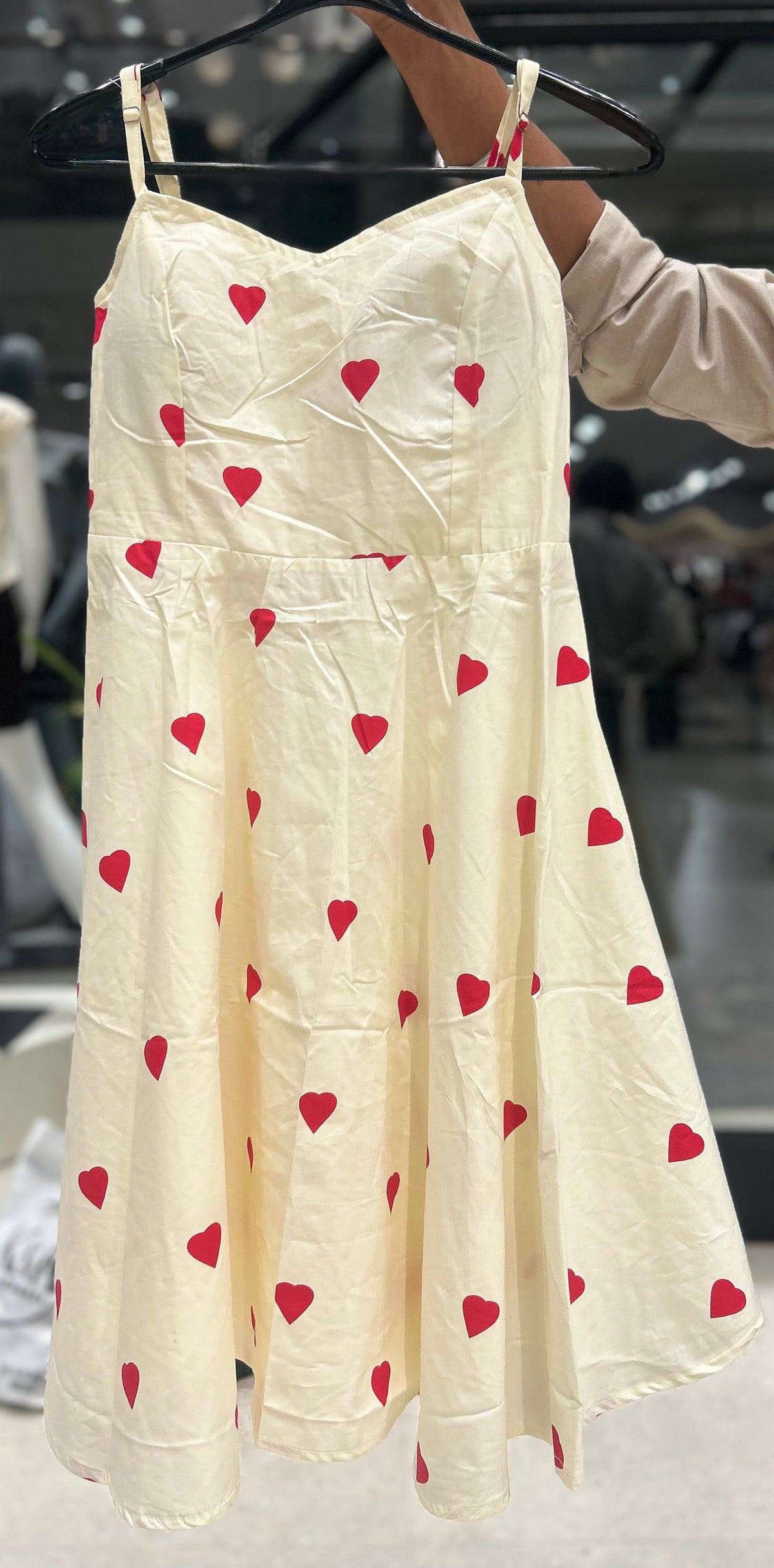 The heart detailing padded one piece