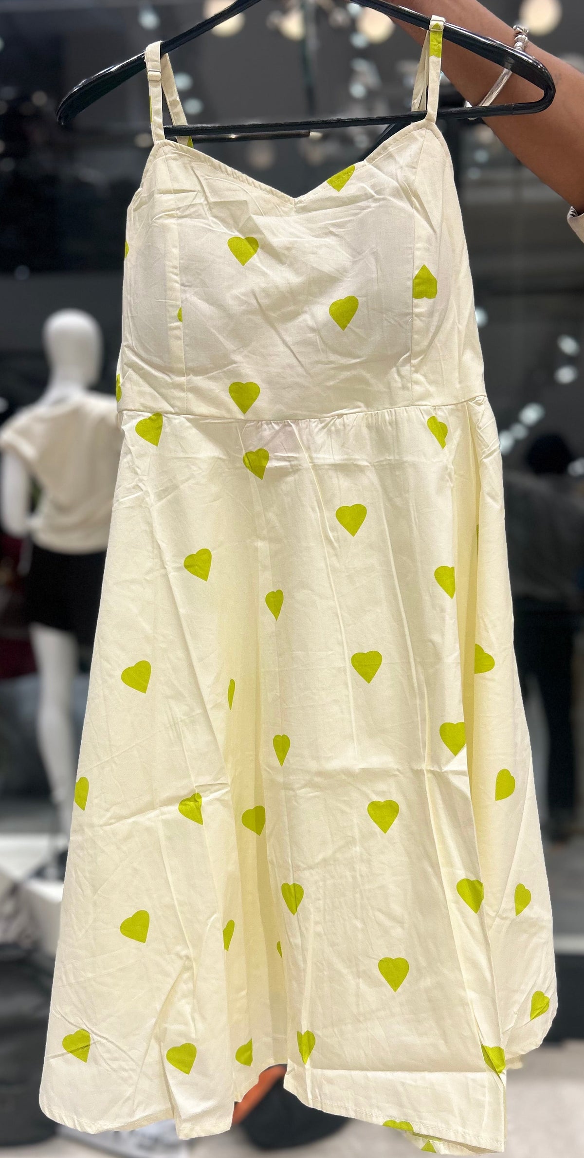 The heart detailing padded one piece