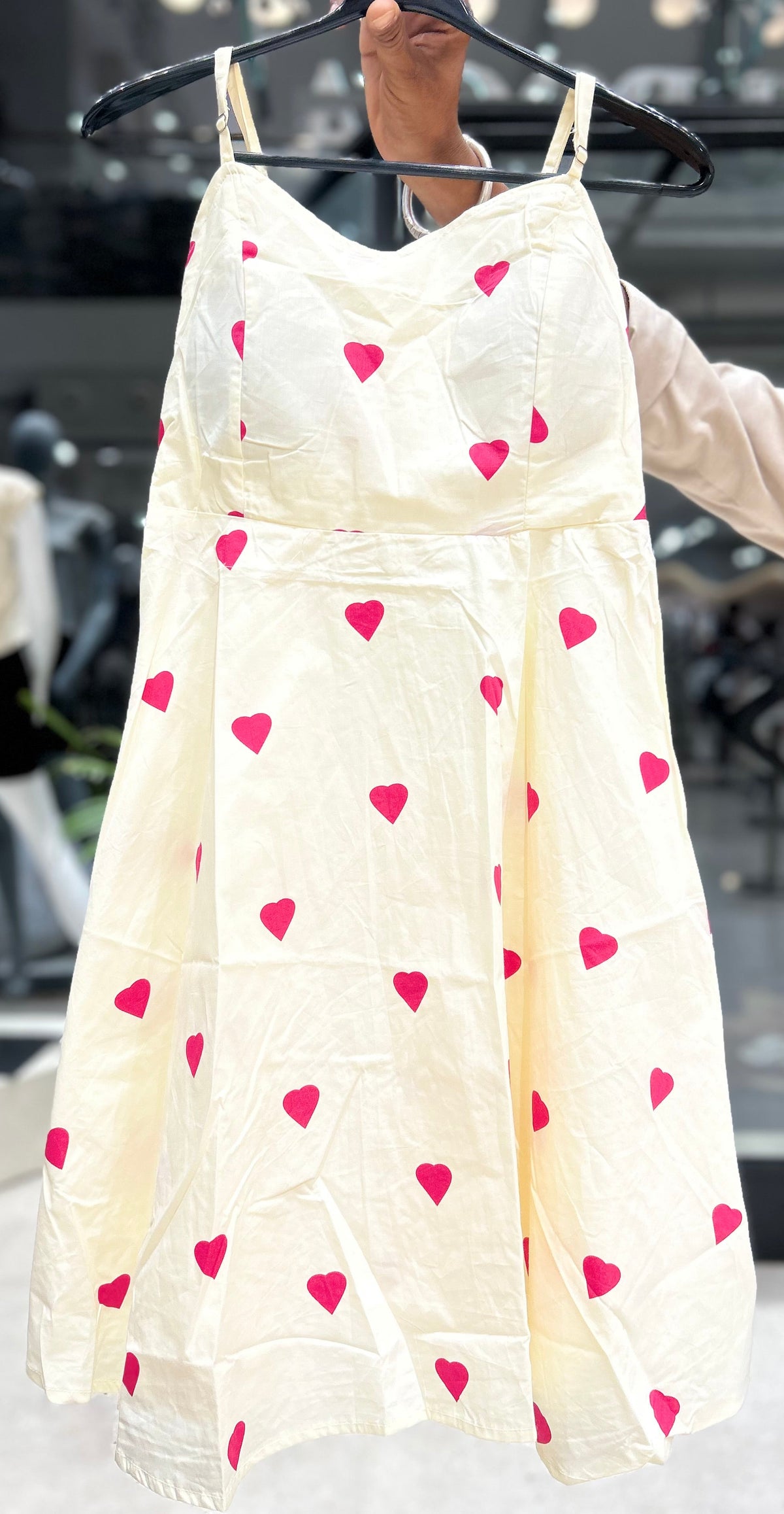The heart detailing padded one piece
