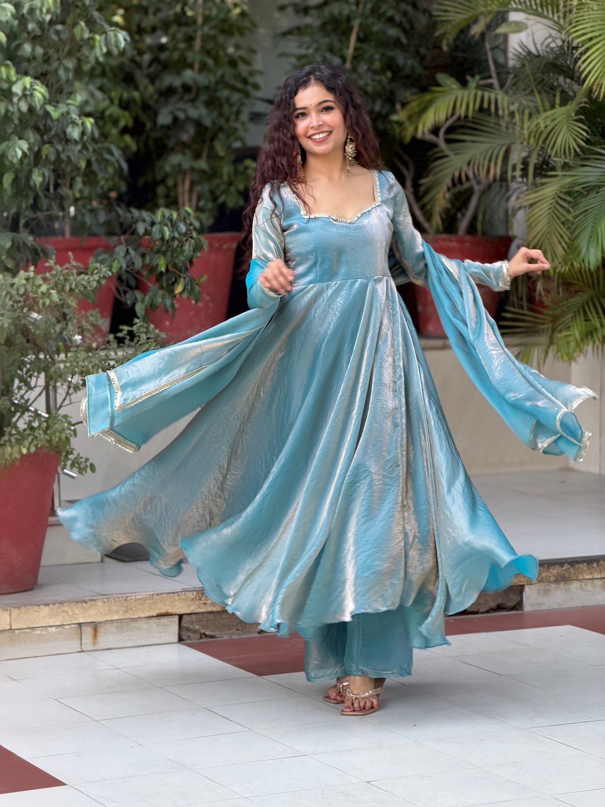 Anarkali suit set
